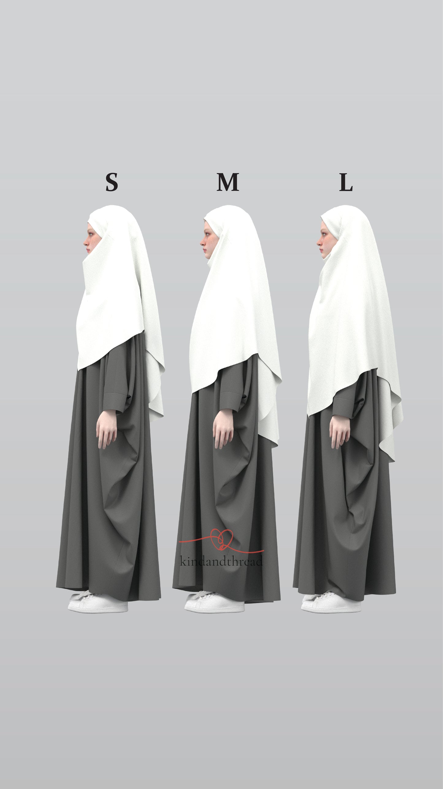 Aira Oval Single Khimar