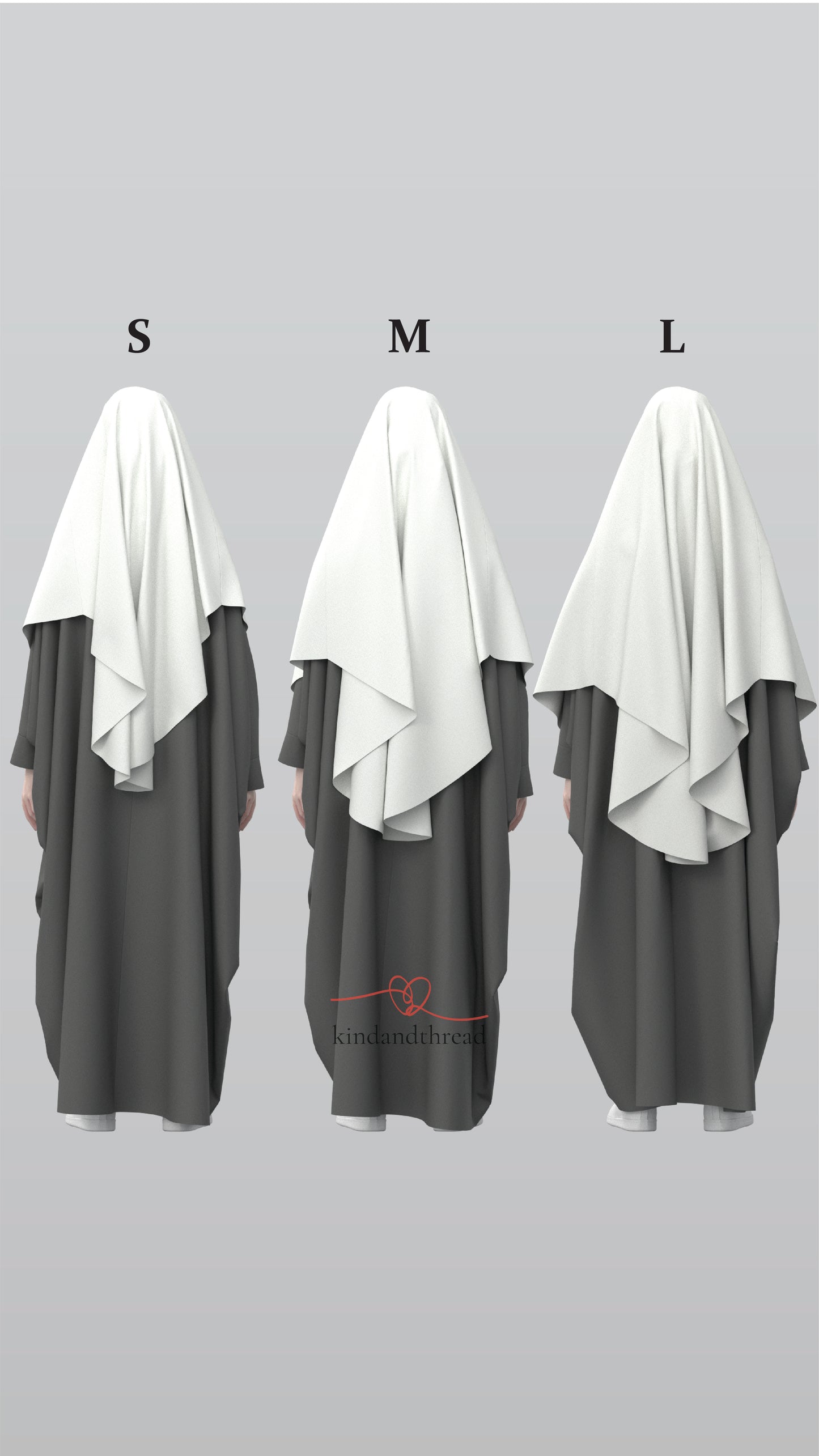 Aira Oval Single Khimar