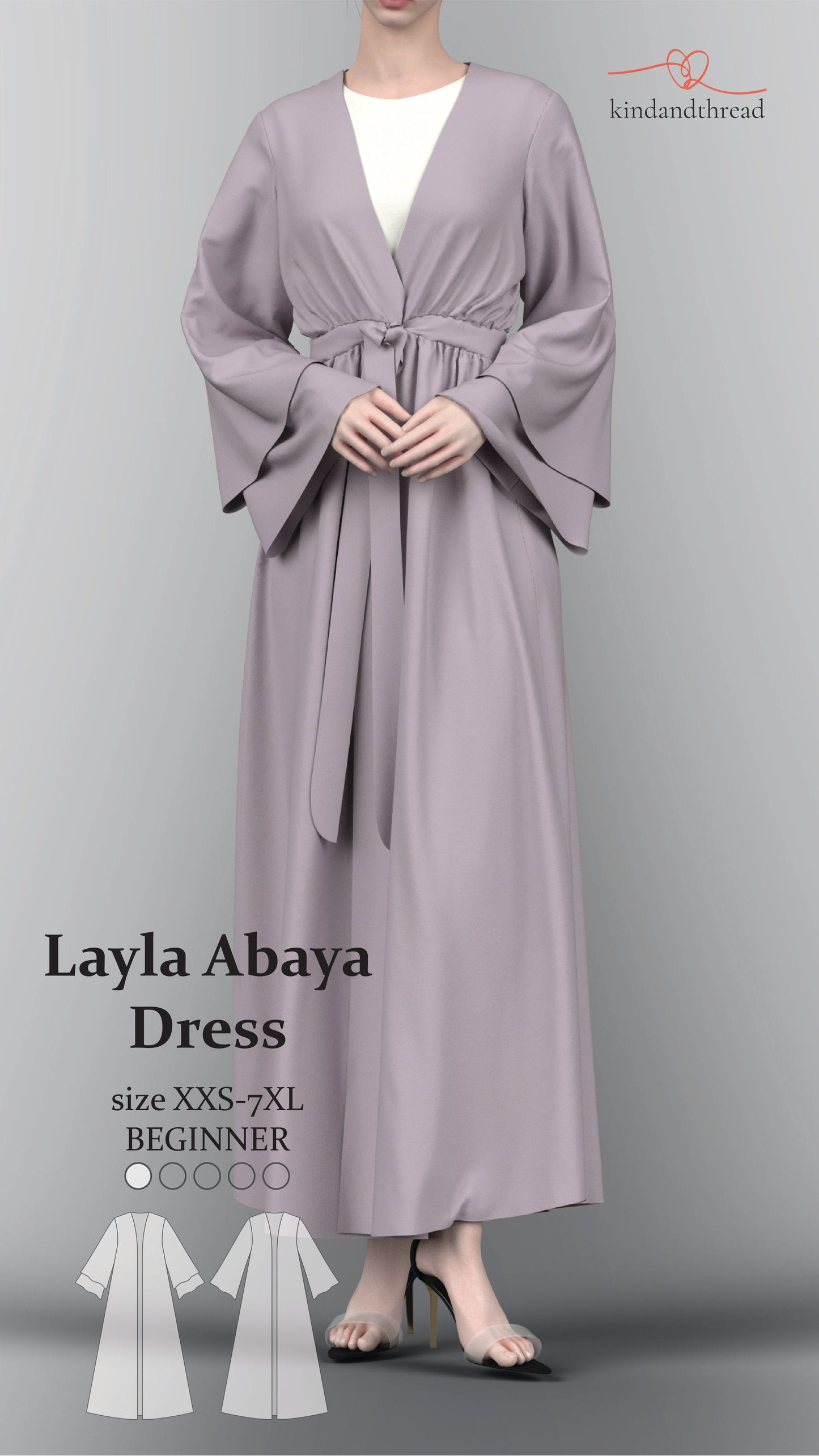 Layla Abaya Dress