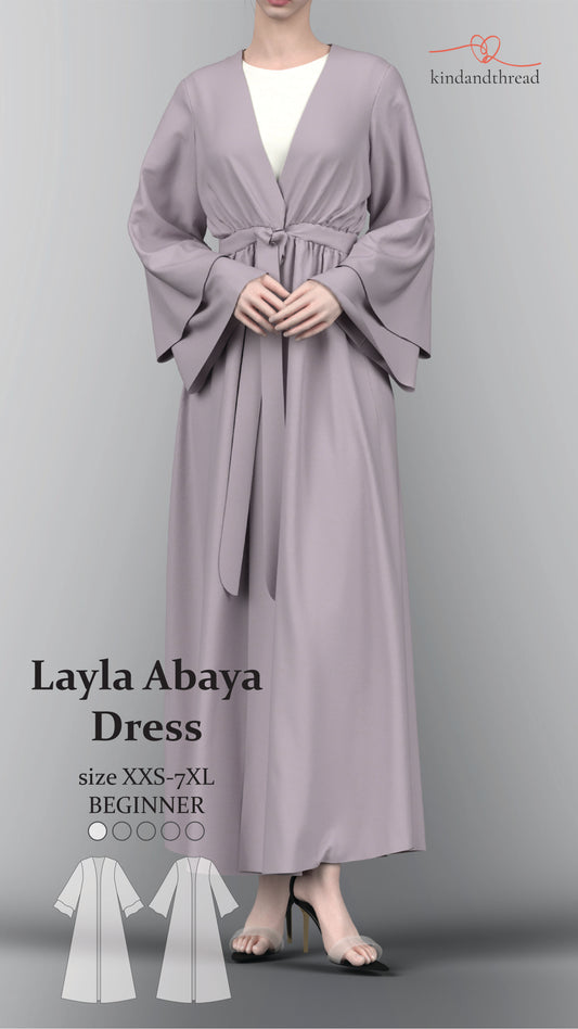 Layla Abaya Dress