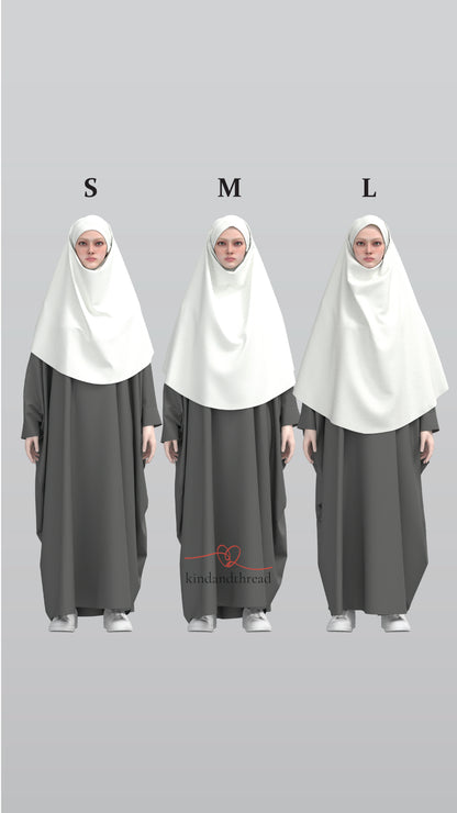 Aira Oval Single Khimar