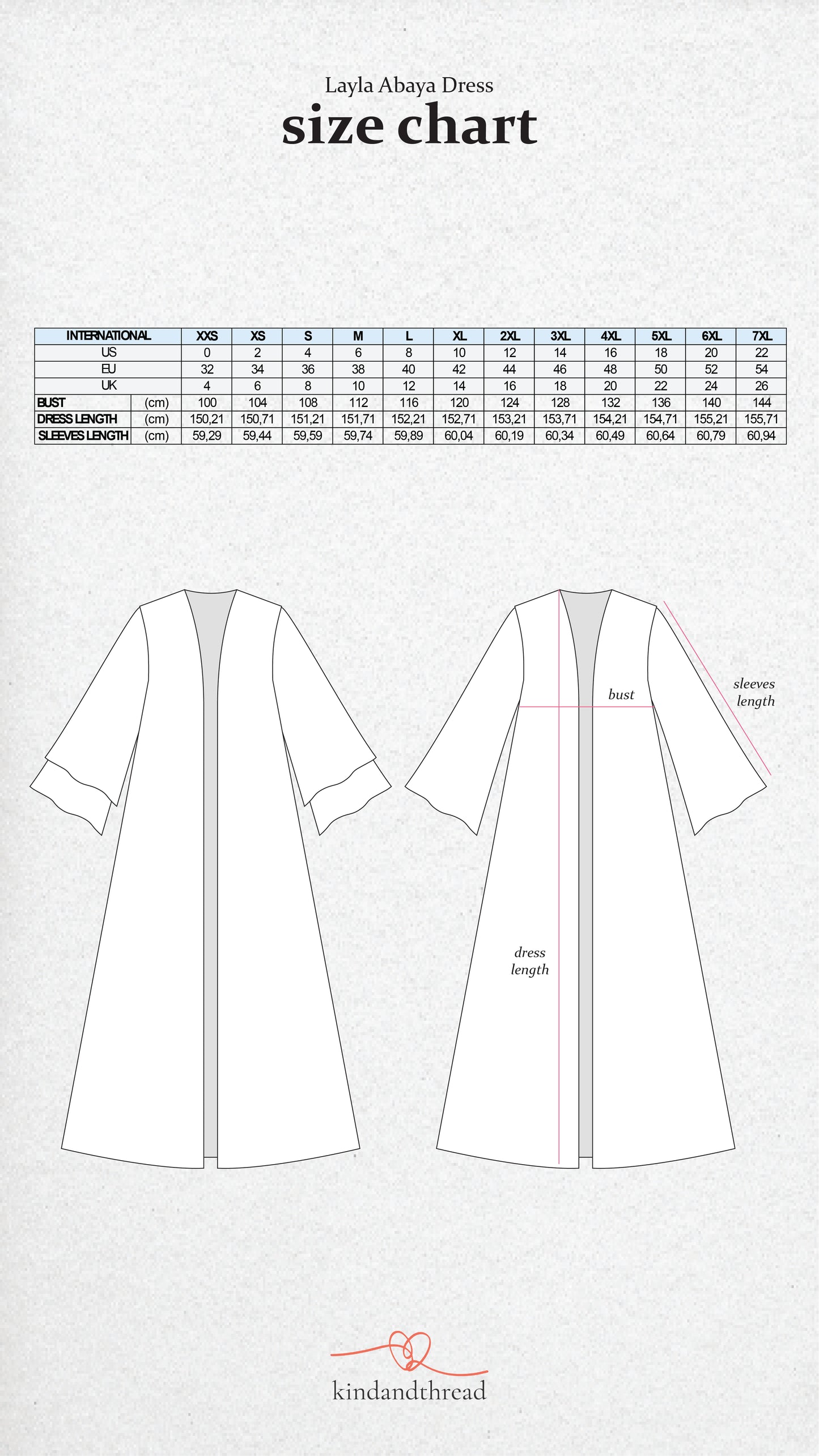 Layla Abaya Dress